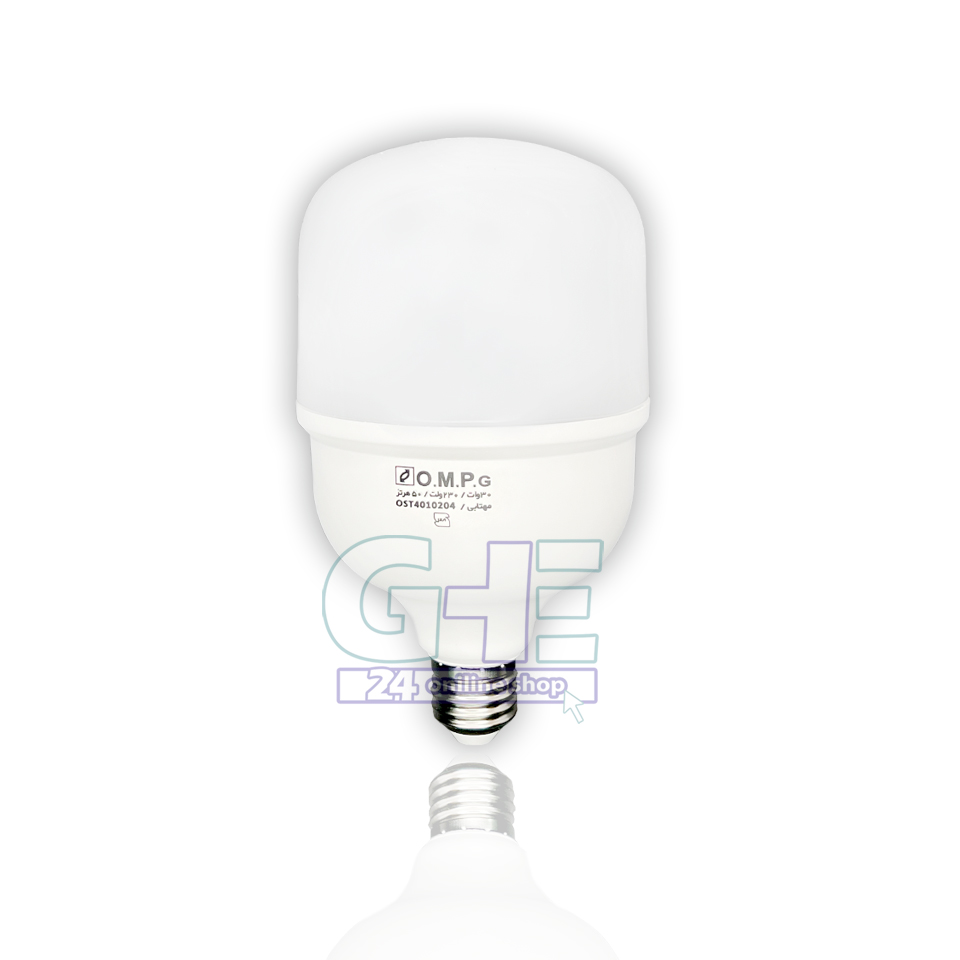 لامپ کم مصرف 30وات LED استوانه‌ای امید پدیده